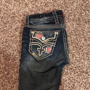 Rock revival straight leg jeans